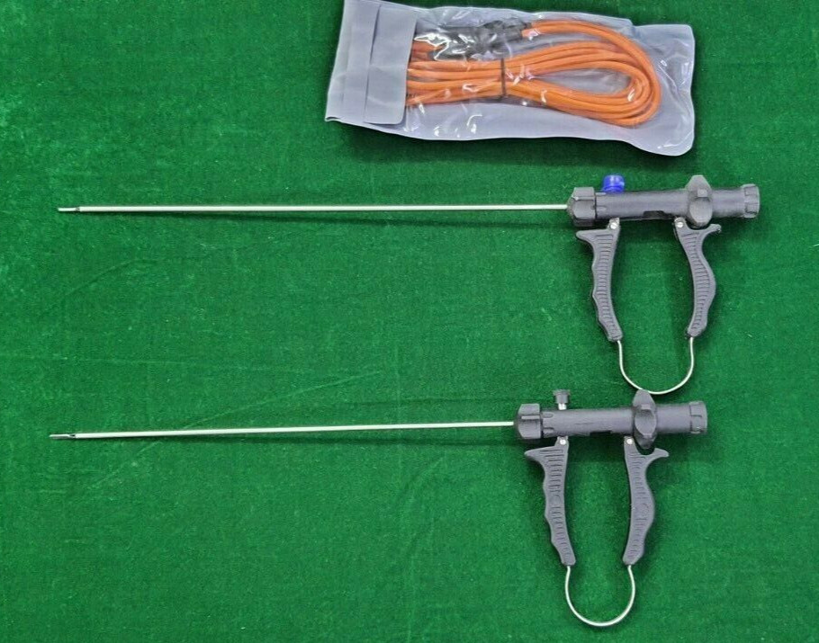 2pc Laparoscopic Bipolar Forceps U-Handle 3mmx280mm Surgical Instruments