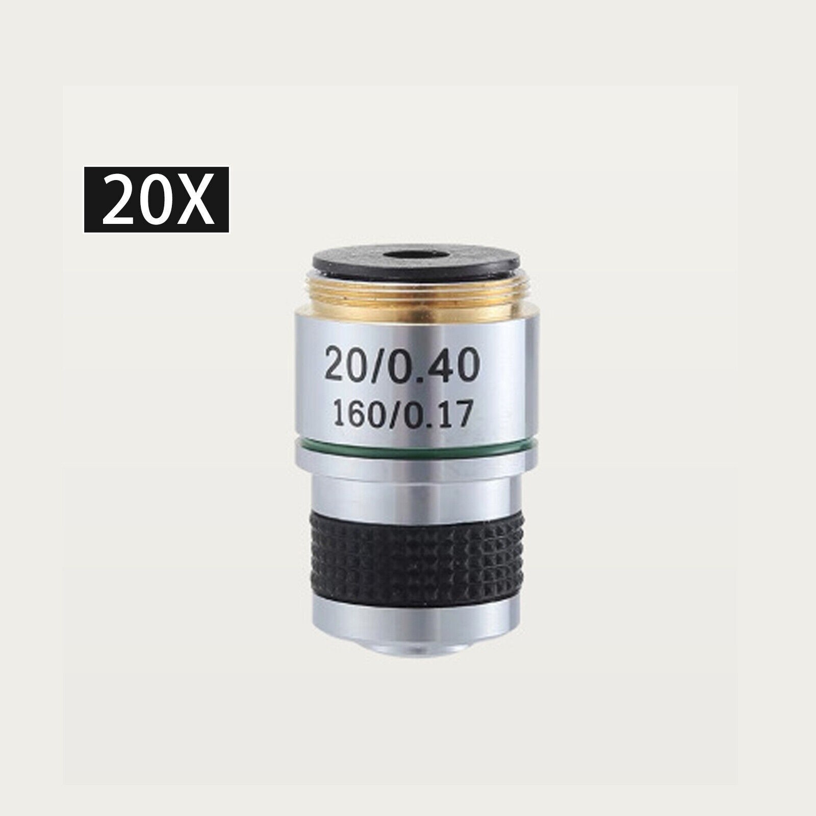 4X 10X 20X 40X 60X 100X Achromatic Objective Lens for Biological Microscope 18Pq