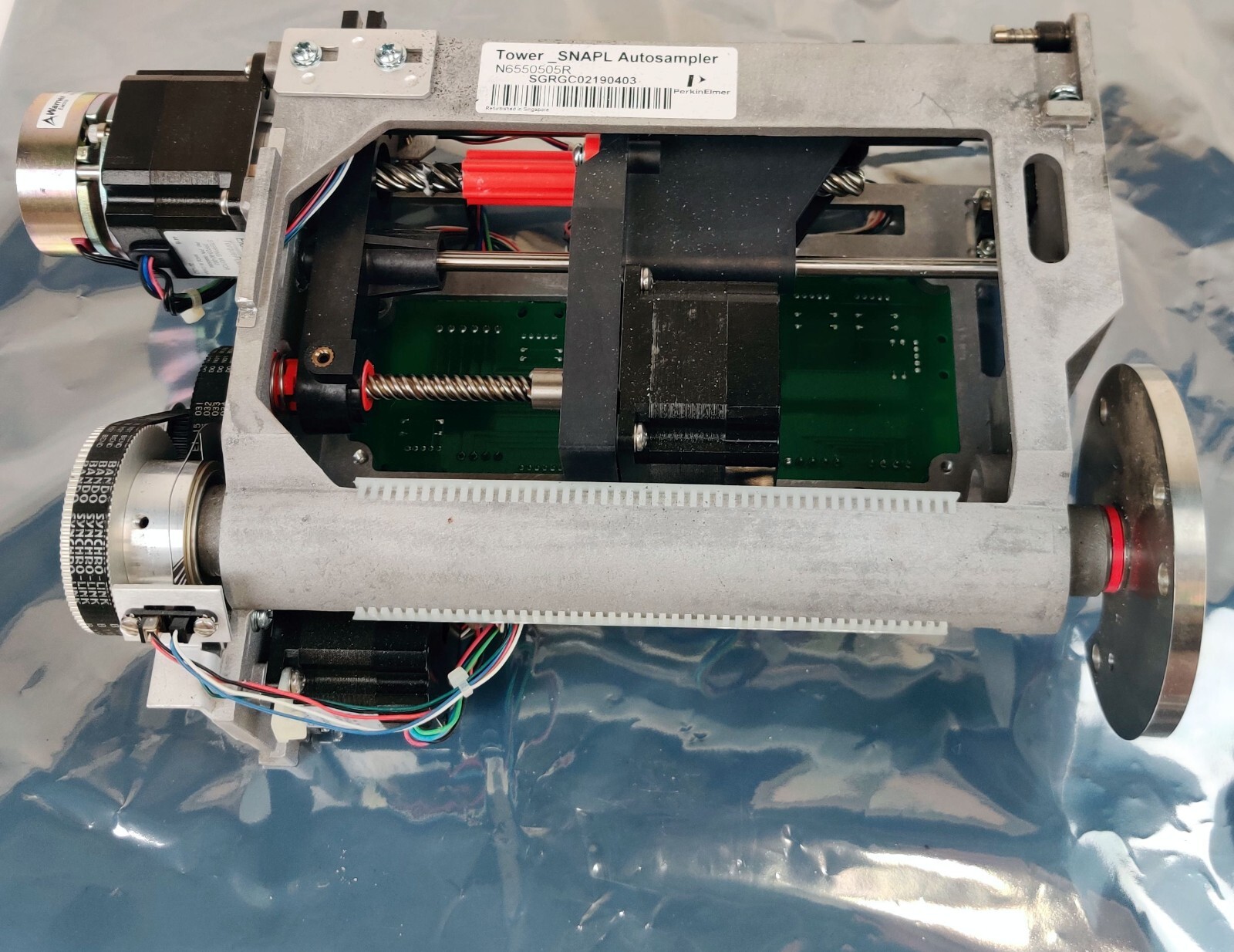 PerkinElmer Clarus GC Autosampler Auto-Injector Tower w N610-9120 Interface PCB