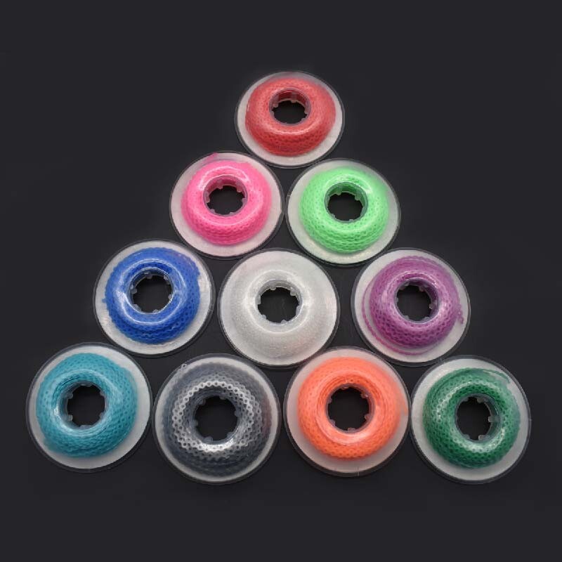 10 X Dental Orthodontic Continuous Elastolink Elastic Ultra Power Chain Colorful