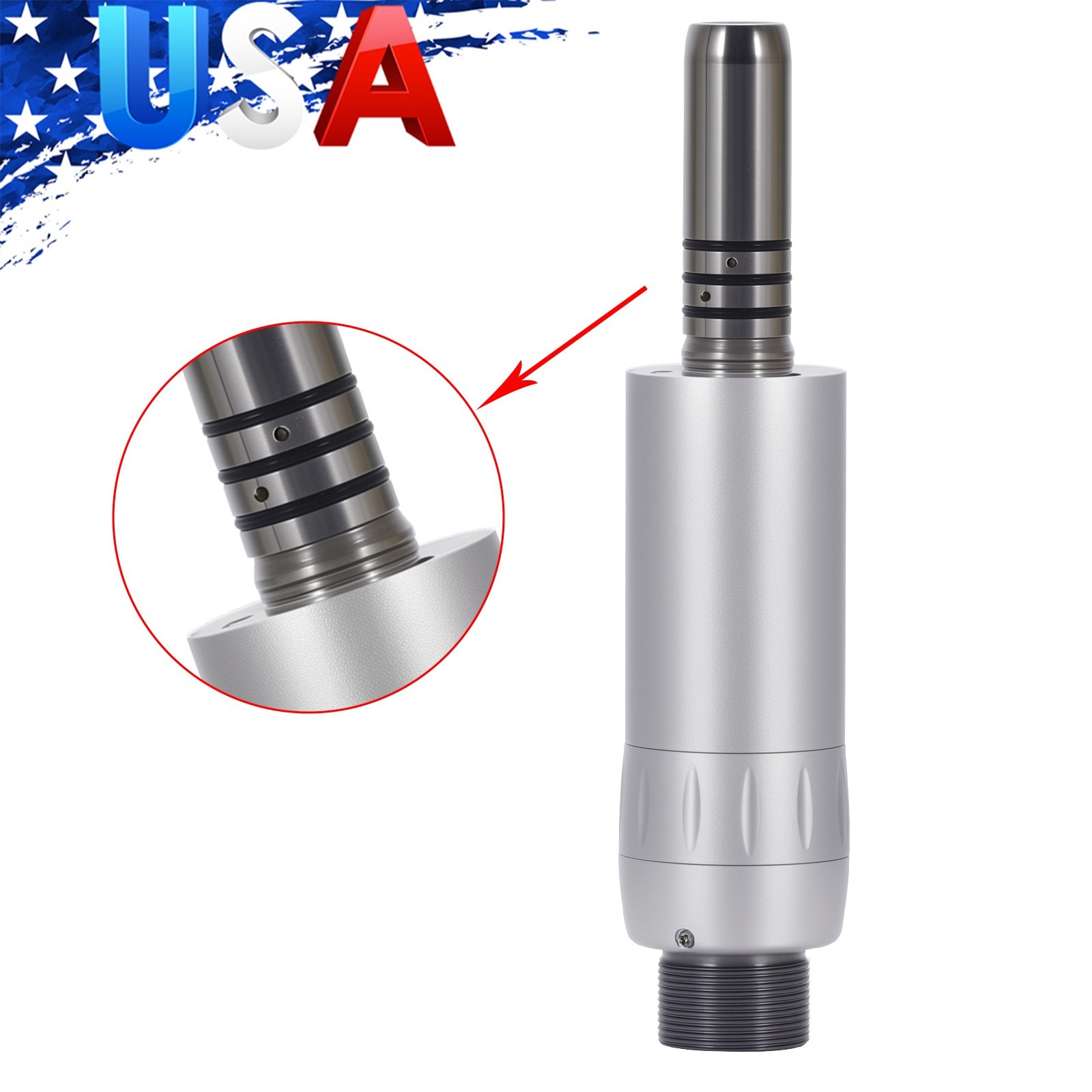 ASkeadnt Dental Internal Water Air Motor Handpiece E-type 2 Hole Slow Low Speed