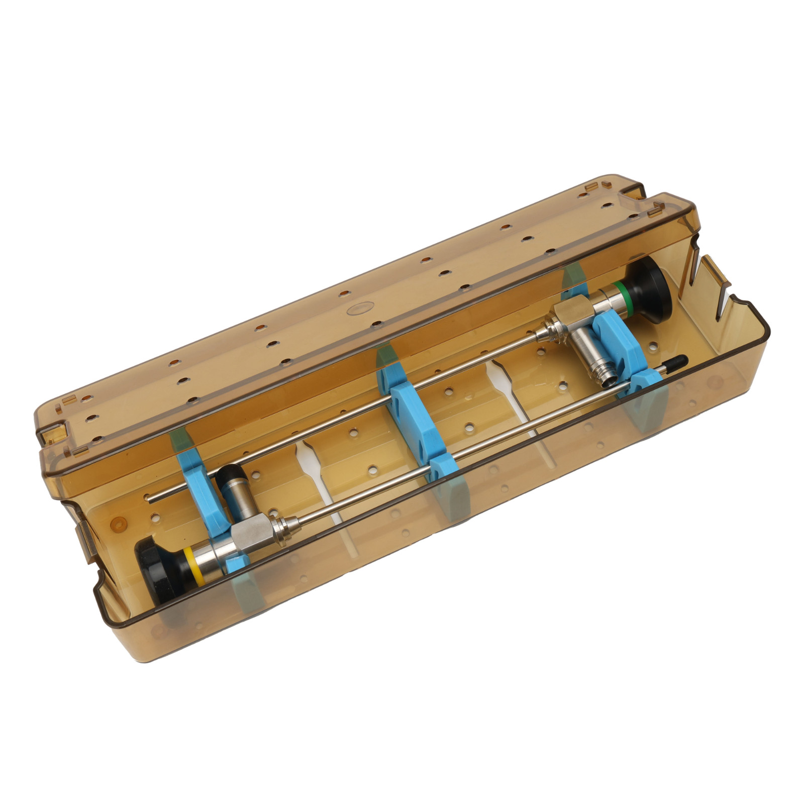 PPSU Medical Endoscope Autoclave Case Sterilization Tray Disinfection Box S/M US