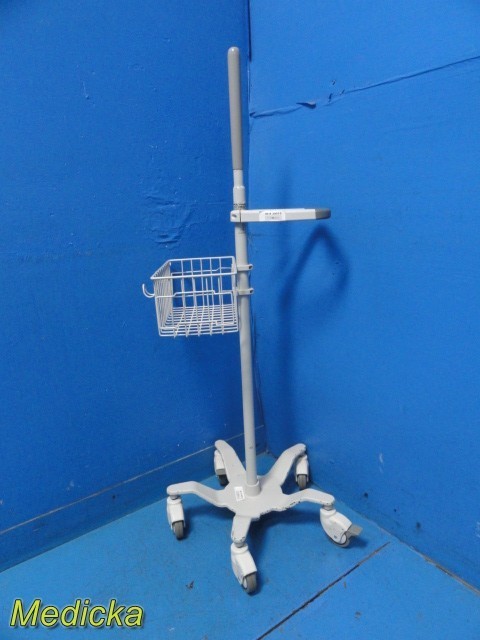 GCX PolyMount Mobile Rolling Equipment Stand Cart w/ Utility Basket ~ 40001