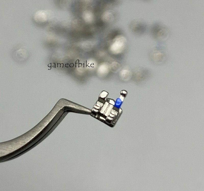Dental Orthodontic Brackets Braces Mini Roth 022 Slot Hook 3 Metal Bulk pack