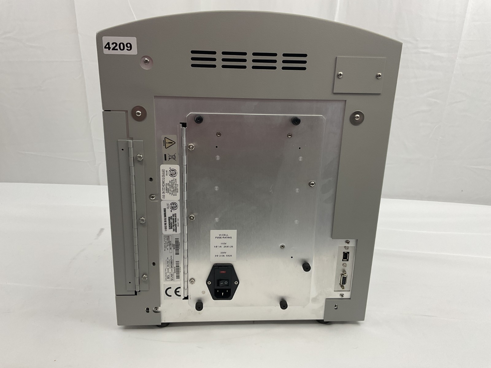 Beckman Coulter Vi-Cell XR 383556 Cell Viability & Concentration Analyzer Tested