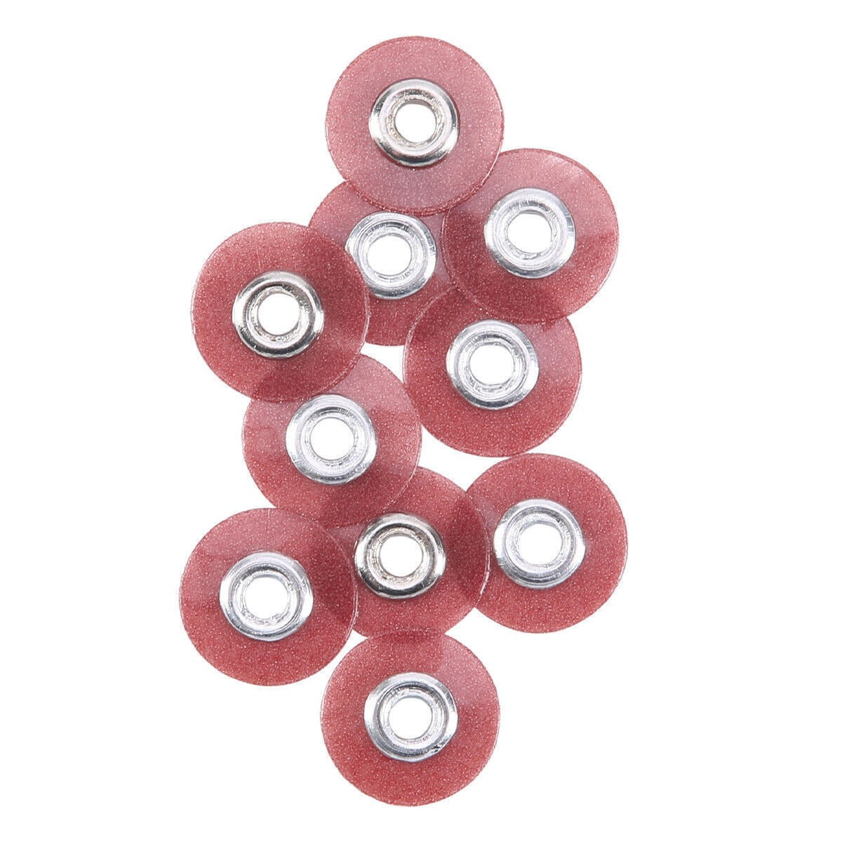 200pcs Dental Coarse/Medium/ Fine/Superfine Finishing Polishing Discs 9.5mm