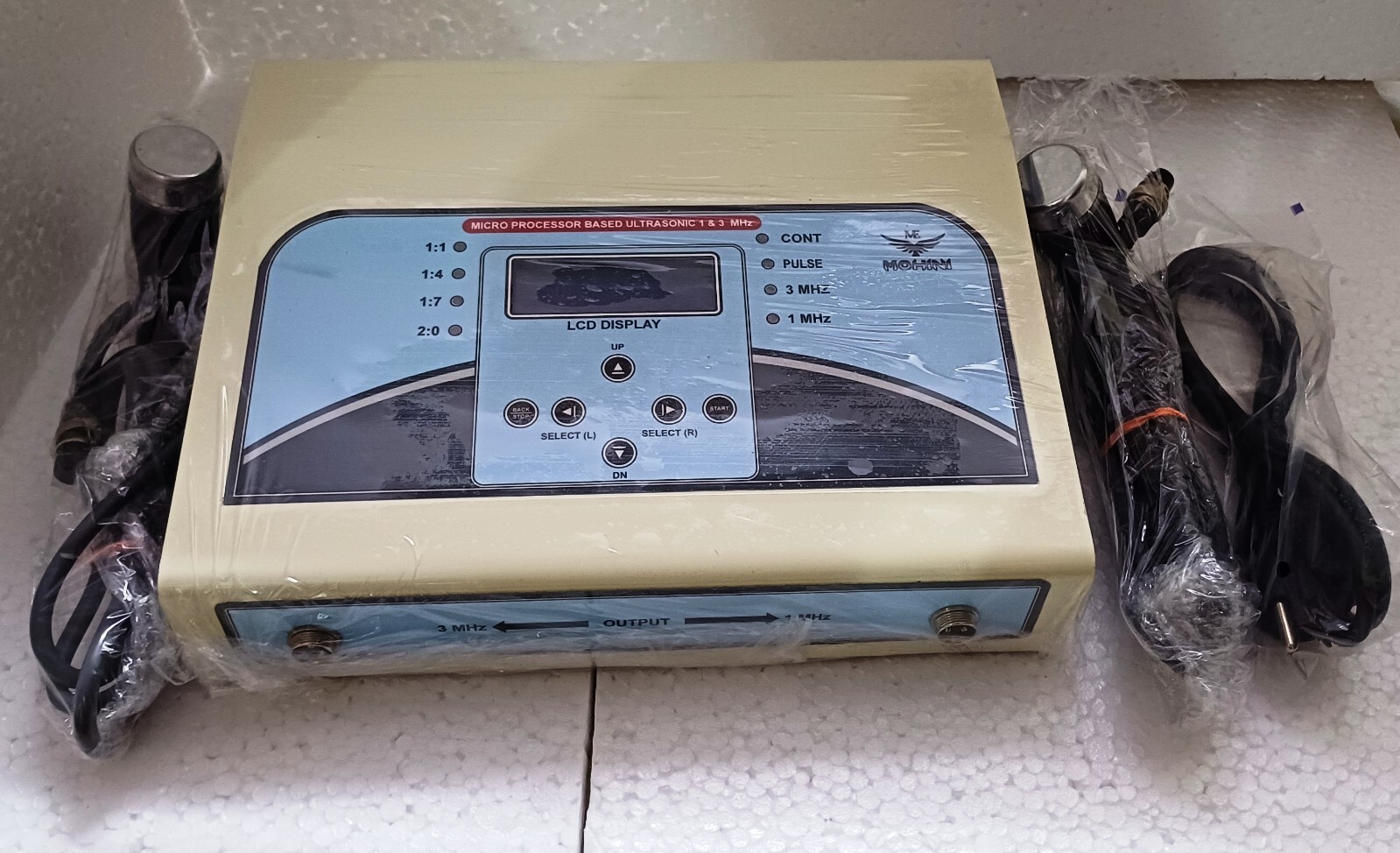 US Professional Ultrasound 1&3Mhz Therapy Unit Home Use Physical Therapy Machine