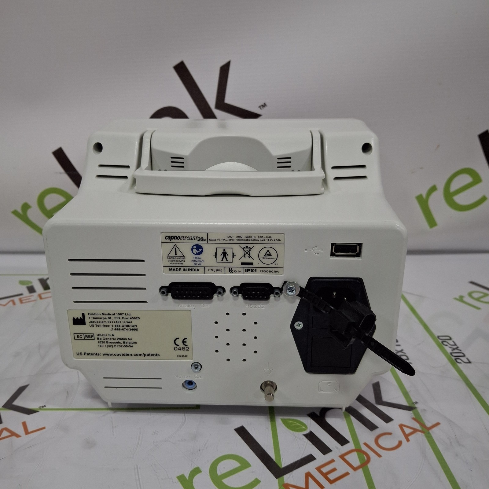 Oridion Capnostream 20P Capnography Monitor