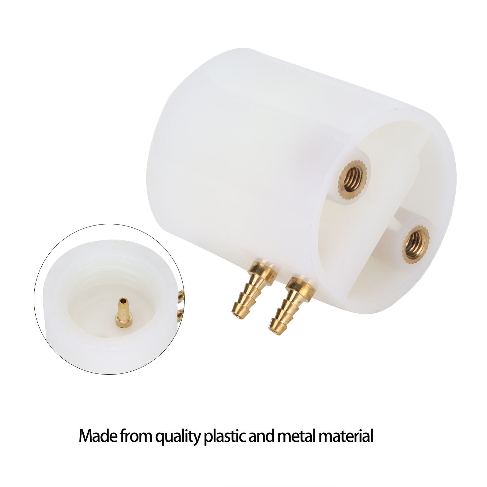 Dental Clinic Water Storage System Bottle 600ML /Cap Top Cover Lid White Plastic
