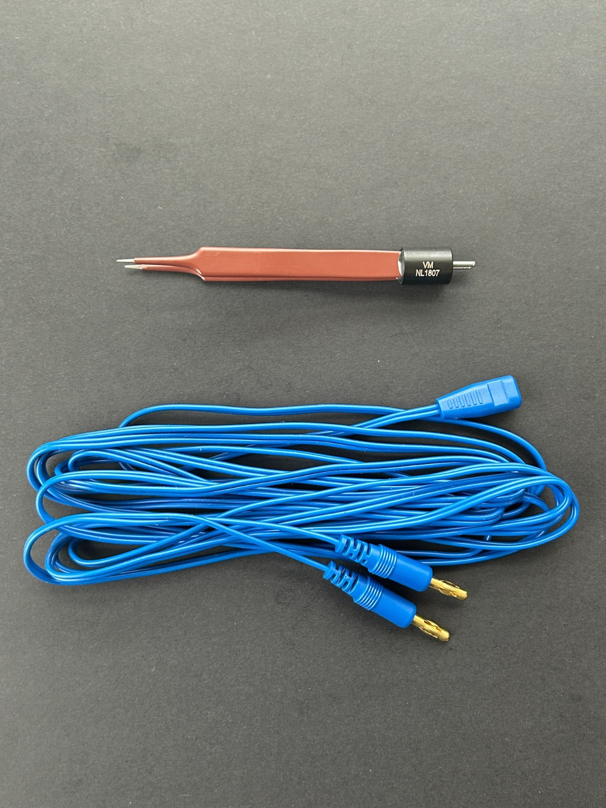 V.Mueller NL1807 Jewelers Bipolar Forceps, 4.25” W/ FREE Cable..