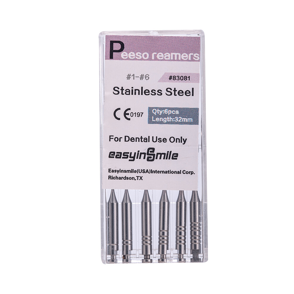 Dental Endo Pesso Reamers Gates Glidden Drills Spiral Burs Root Canal Drill #1-6