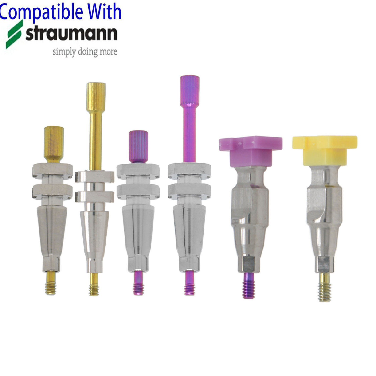 Healing/Locator Abutments Transfer Open/Closed Tray NC/RC Caps For ITI Straumann