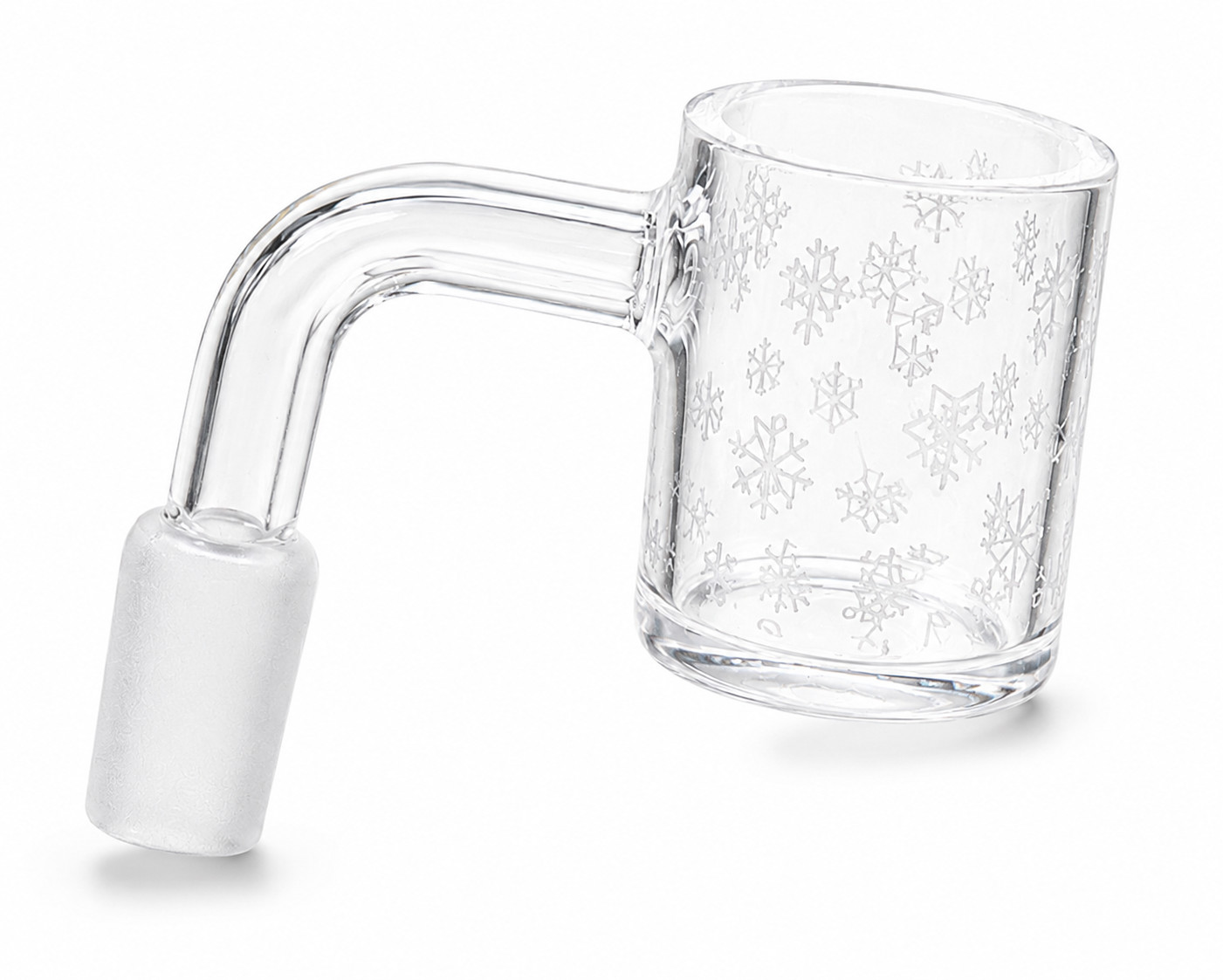 14mm Male 90 Degree 25mm wide Quartz XL Water Pipe Bong Rig