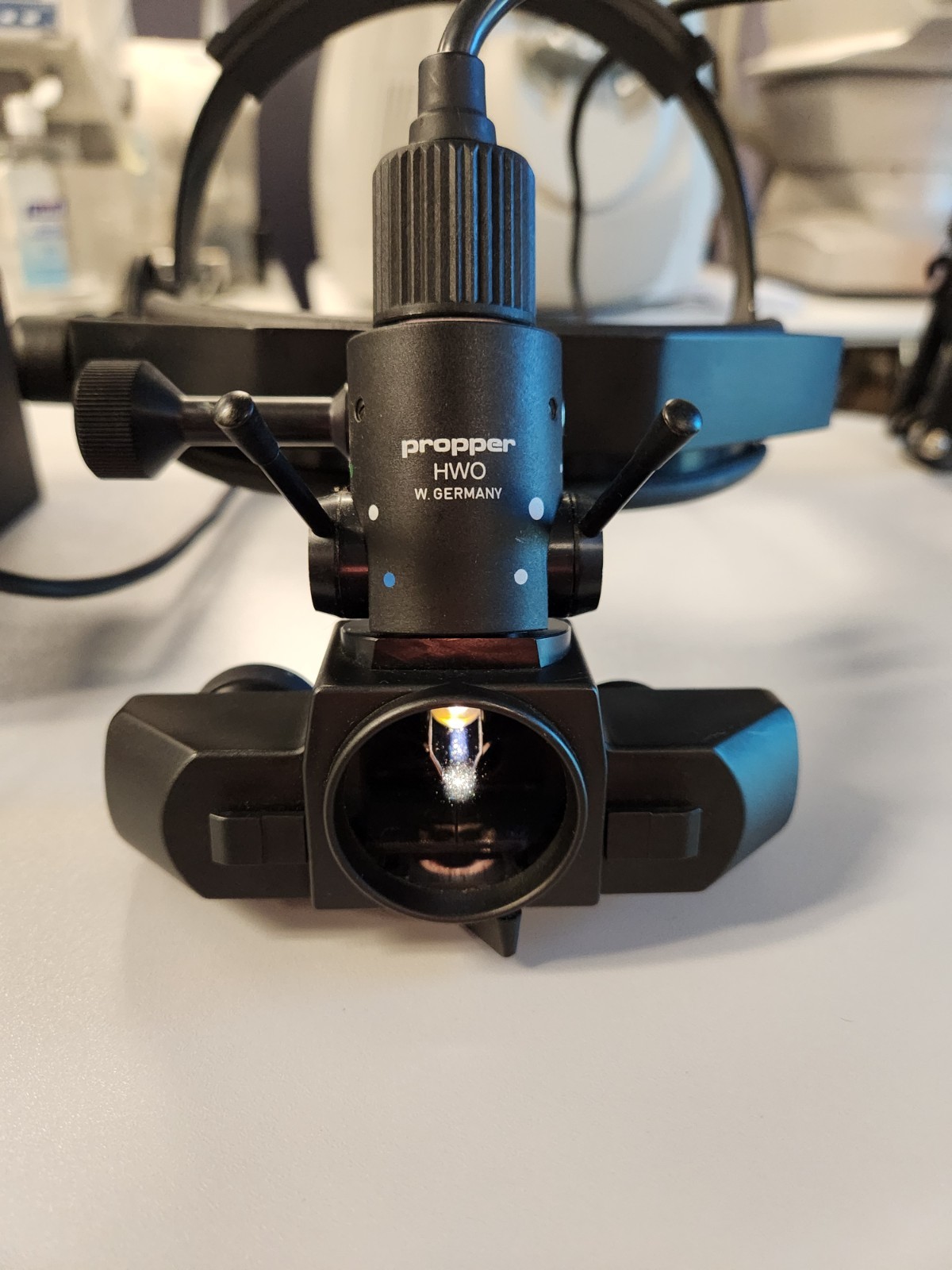 Propper Heine Omega Binocular Indirect Ophthalmoscope With Power Supply