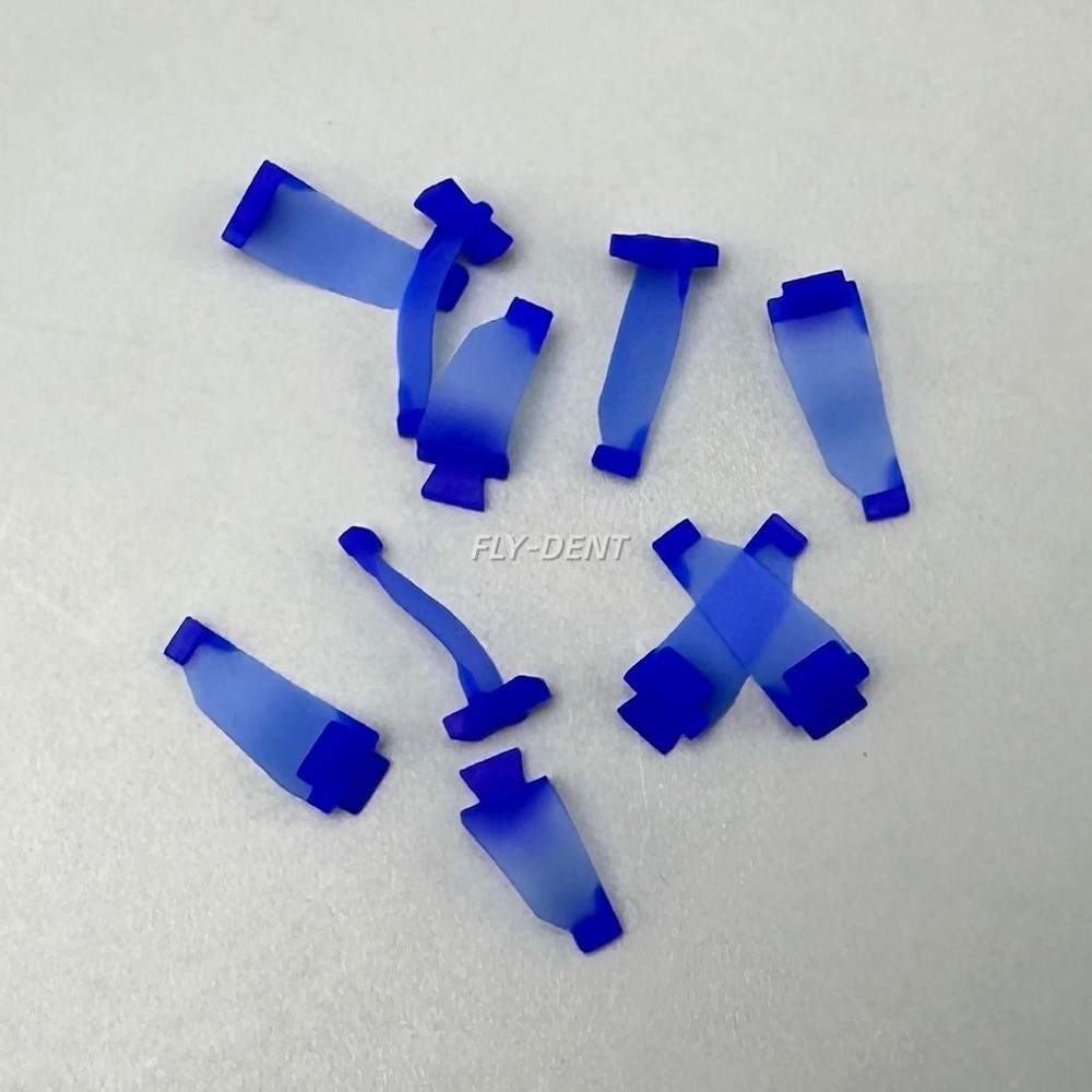 Dental Contoured Anterior Elastic Wedges For Front Anterior Teeth Strip Whiting
