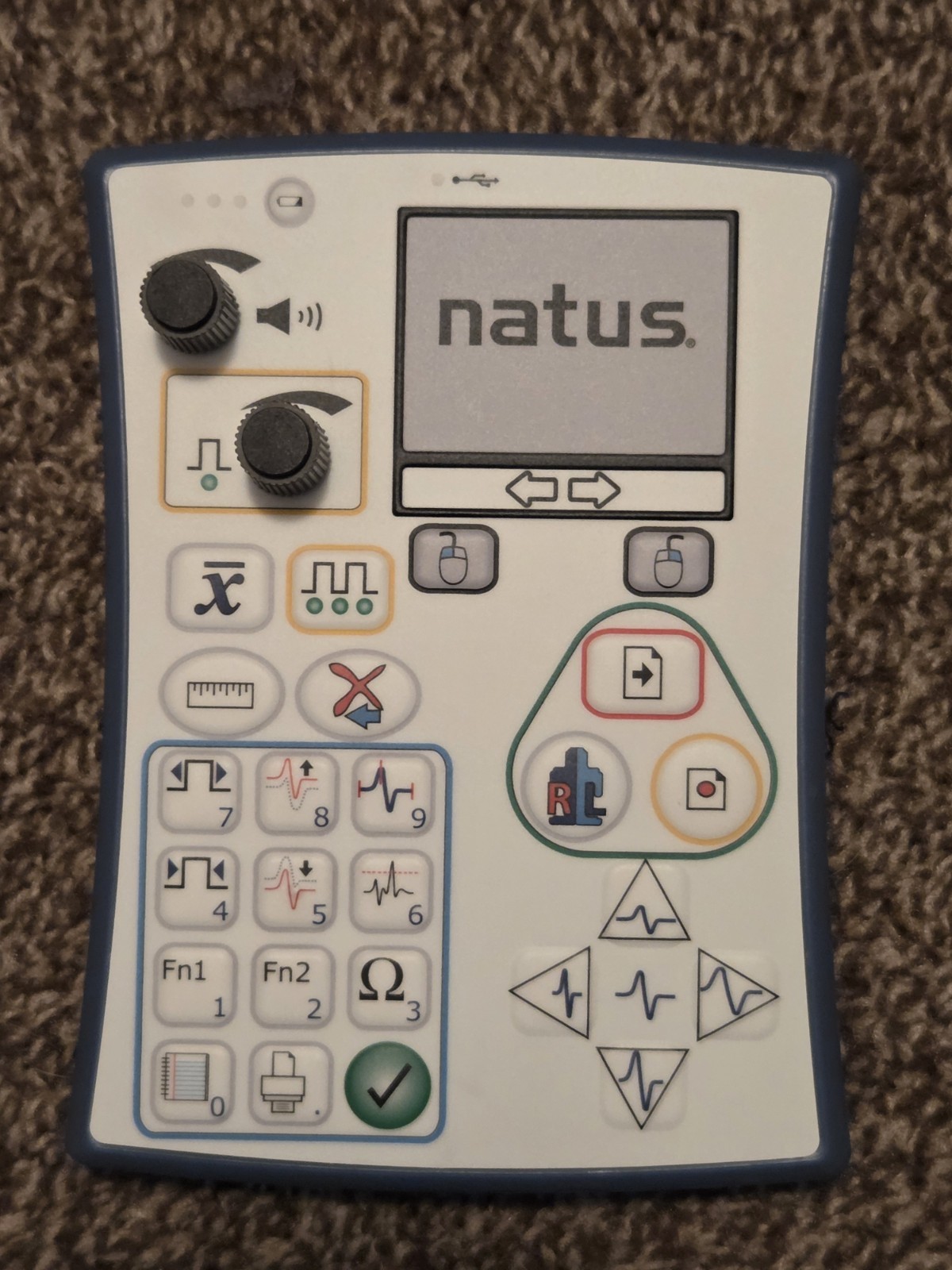 Natus Nicolet EMG USB Control Panel