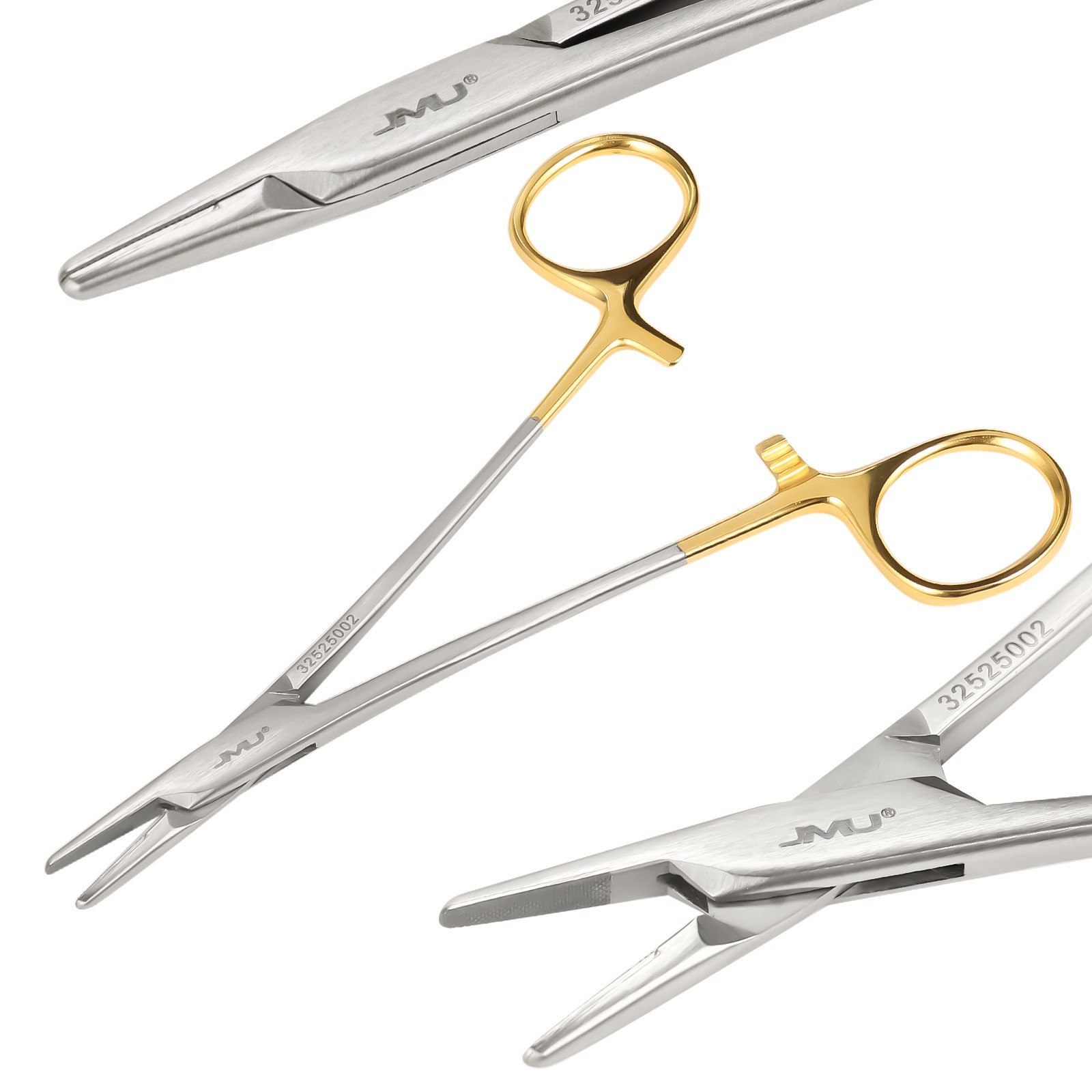 JMU Straight Castroviejo Perma Sharp Needle Holder 15cm/5.9″ primarily for grasp
