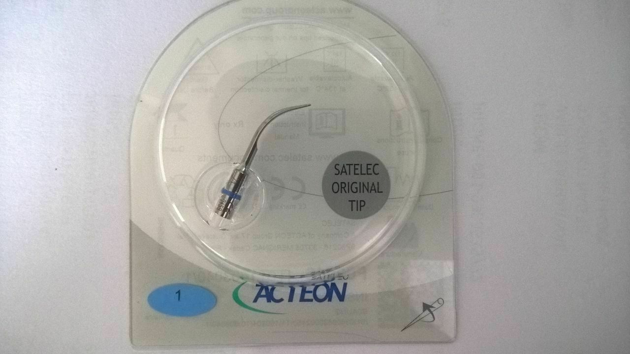 2 X SATELEC ACTEON SCALING TIP – Tip #1- made in France LONG EXPIRY FAST SHIP
