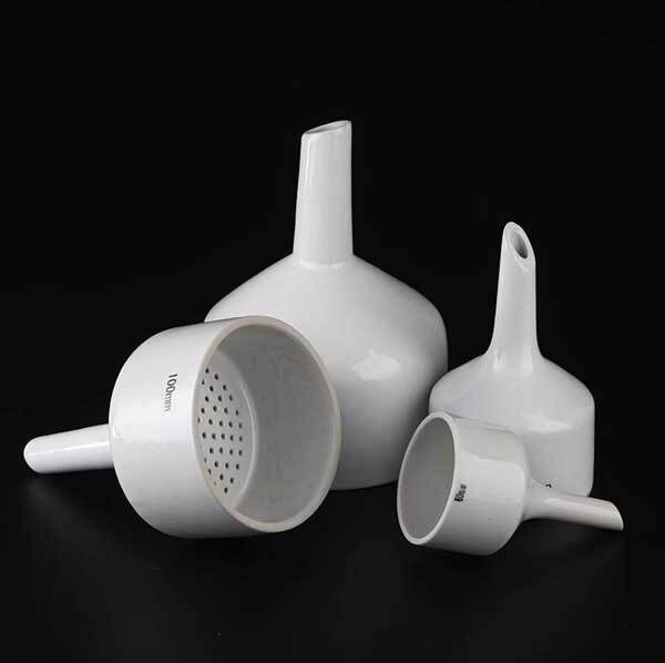 40mm – 200mm Ceramic Buchner Funnel Chemistry Lab Supplies Porcelain Funnels