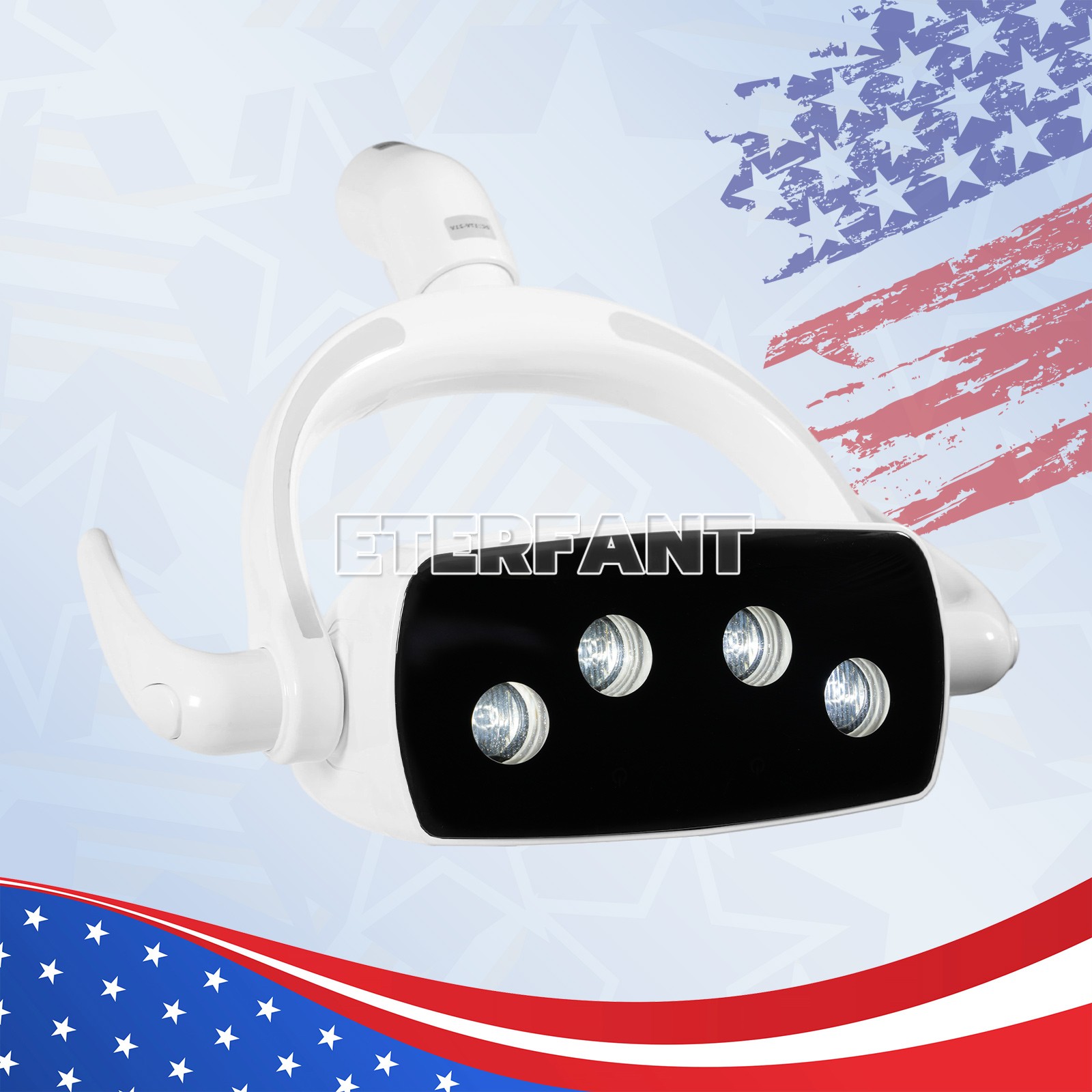 Dental 4 LED Shadowless Oral Lamp 6W Light Induction Sensor For Dental Chair