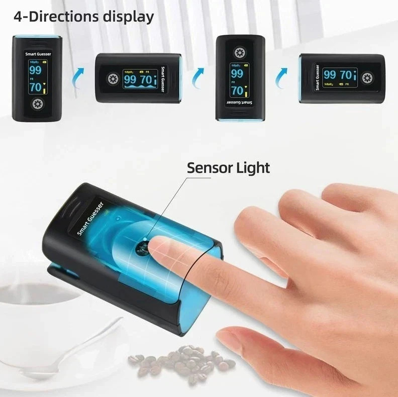 3 x Oximeter Pulse Fingertip SpO2 Heart Rate Blood Oxygen Saturation Mon G1N