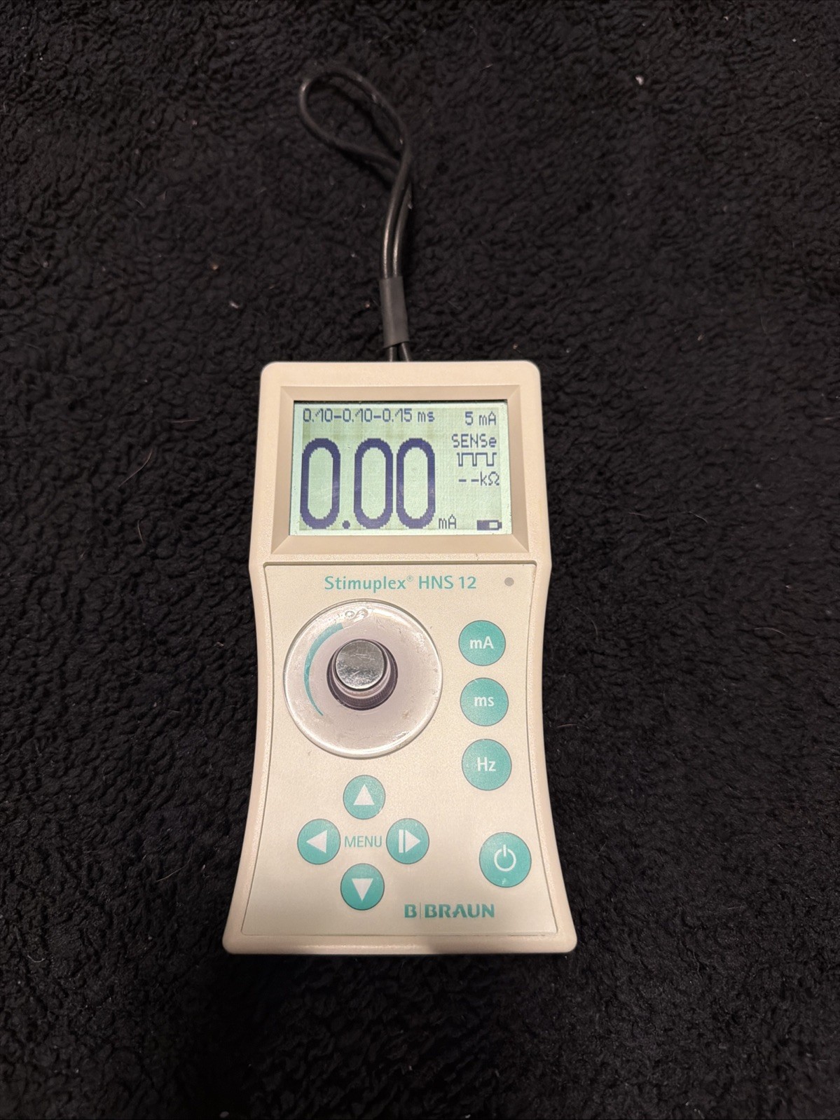 B Braun Stimuplex HNS 12 Nerve Stimulator 9V 1 Hz/ 2 Hz Power Tested
