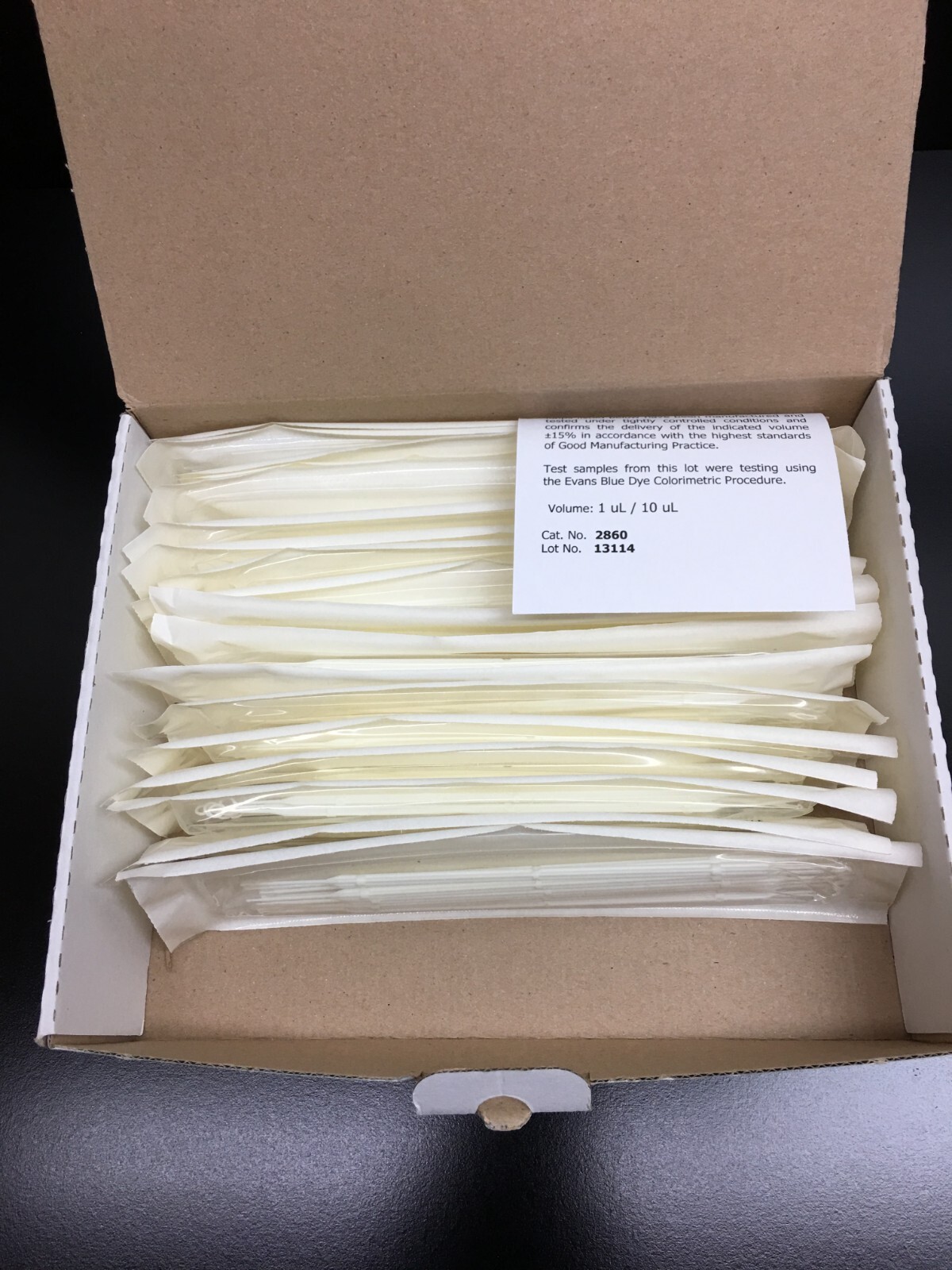 Globe Scientific REF 2860 Inoculation Loops 1uL & 10uL White