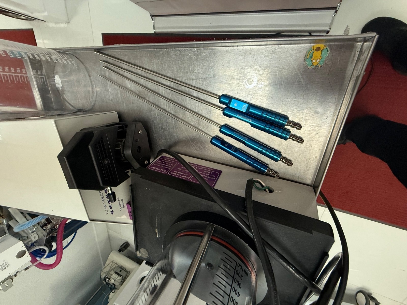 Wells Johnson HVP pump with accessories