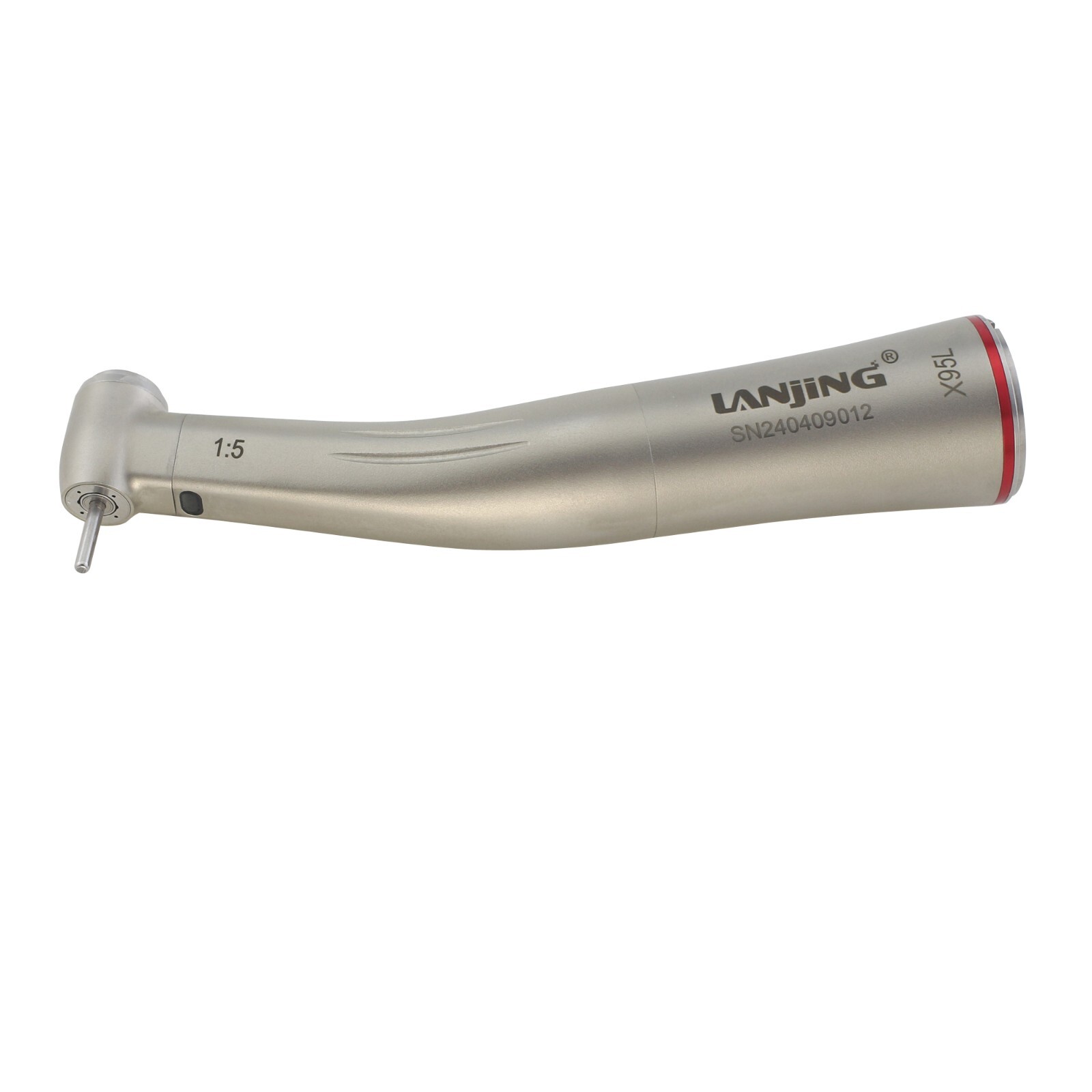 Dental 1:5 Electric Handpiece LED Fiber Optic Contra Angle Ti-MAX NSK Z95L X95L