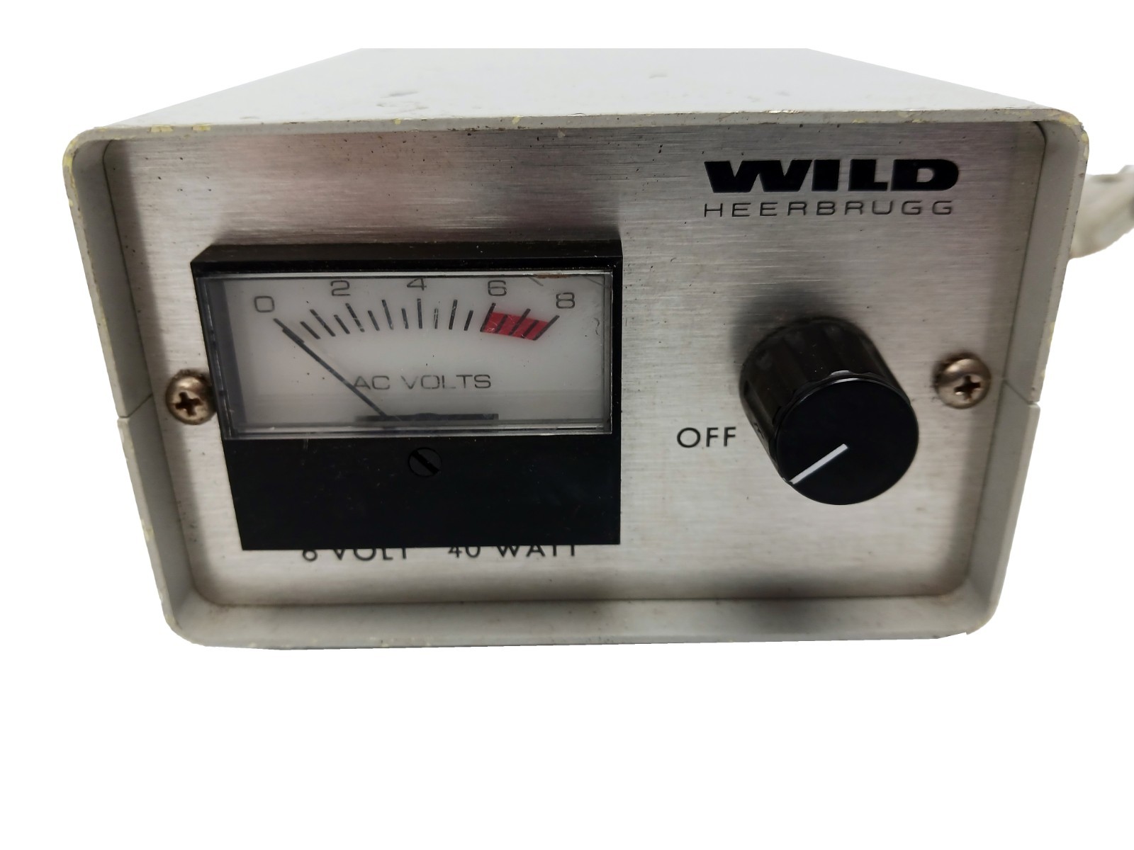 Wild Heerbrugg 001018A Microscope Transformer Power Supply 6V 40W – WORKS