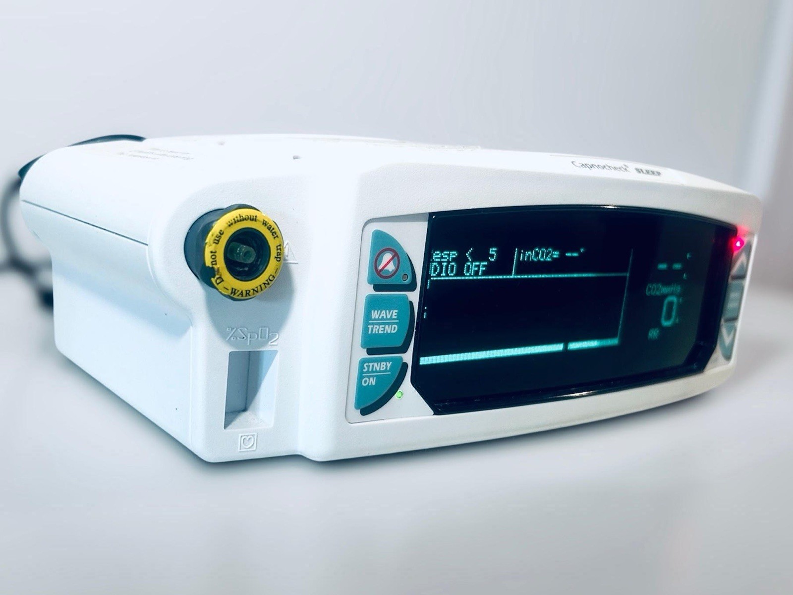 Smiths Medical 9004 Capnocheck Sleep Capnograph/SpO2 Monitor Excellent