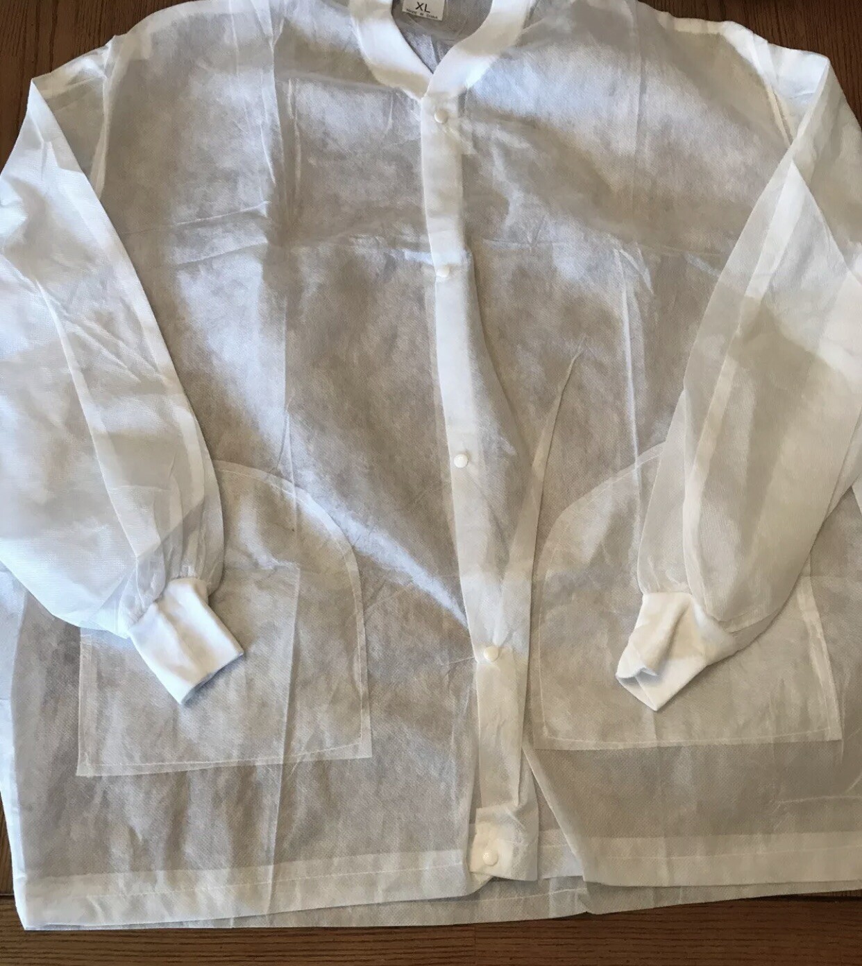 Lab Coats, Lot Of 10 Size XL Disposable Dental Medical Coats 2 Pockets