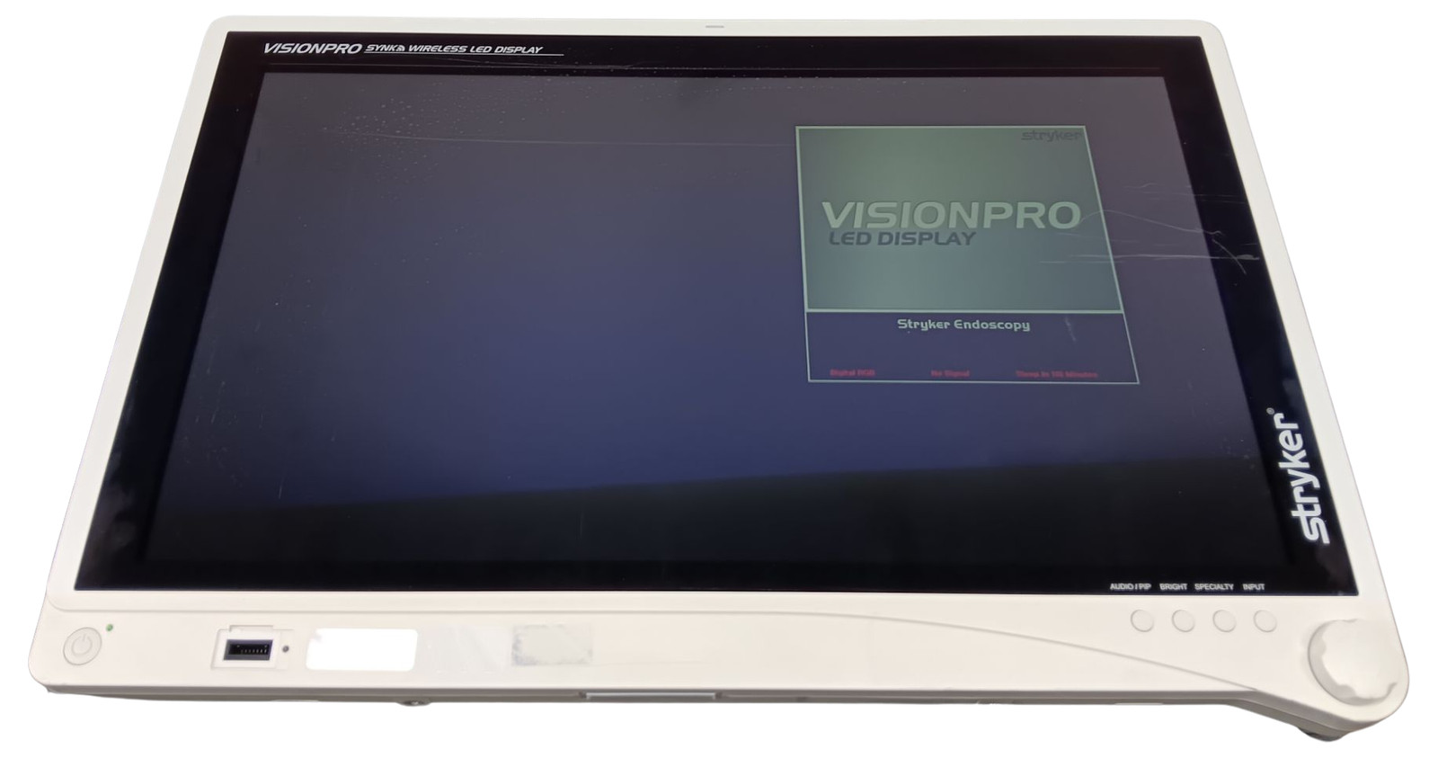 STRYKER 26″ VISIONPRO SYNK LED WIRELESS SURGICAL DISPLAY, NO POWER SUPPLY