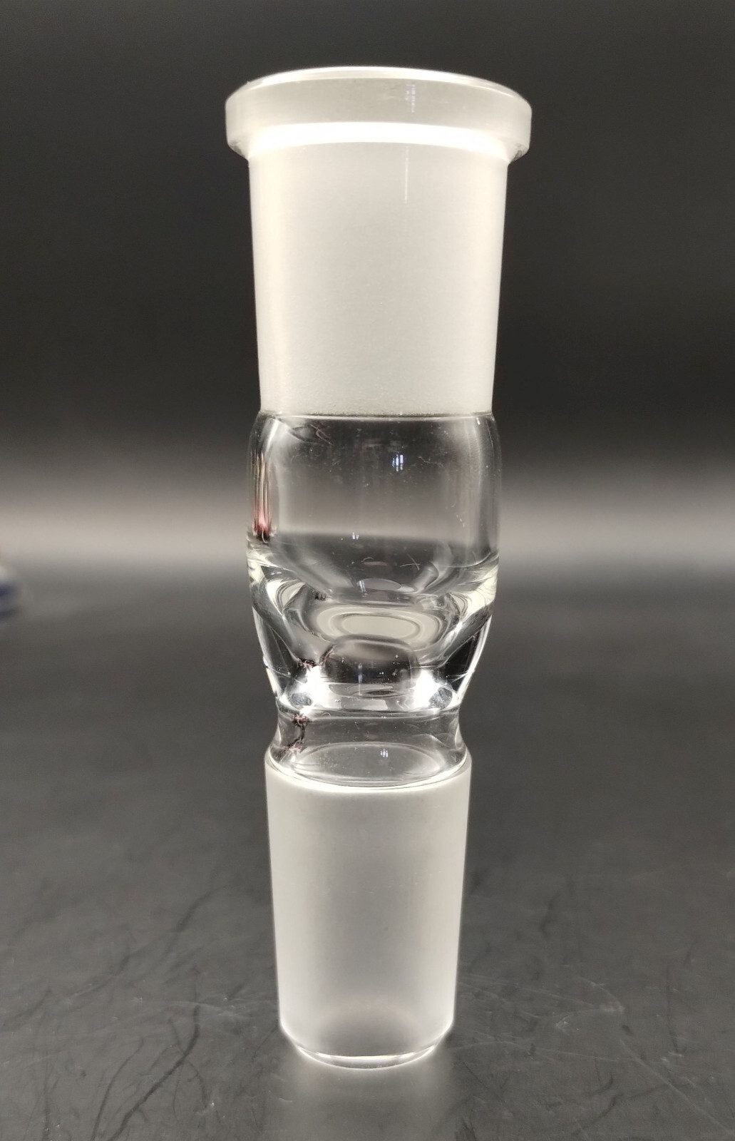 18mm Female – 18mm Male Extension Glass Ground Joint Attachment Adapter GonG