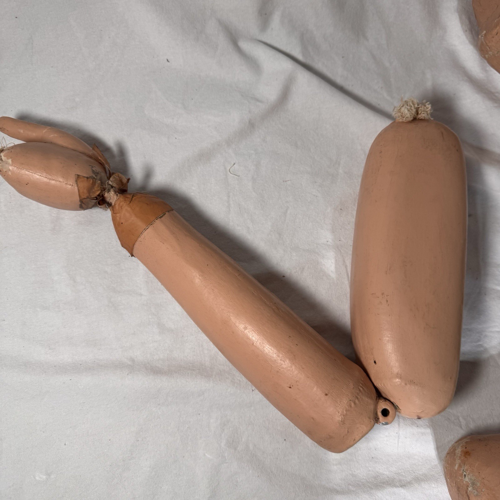 VTG Training Mannequin Parts Life Size Right Leg & Arms Missing Fingers Macabre