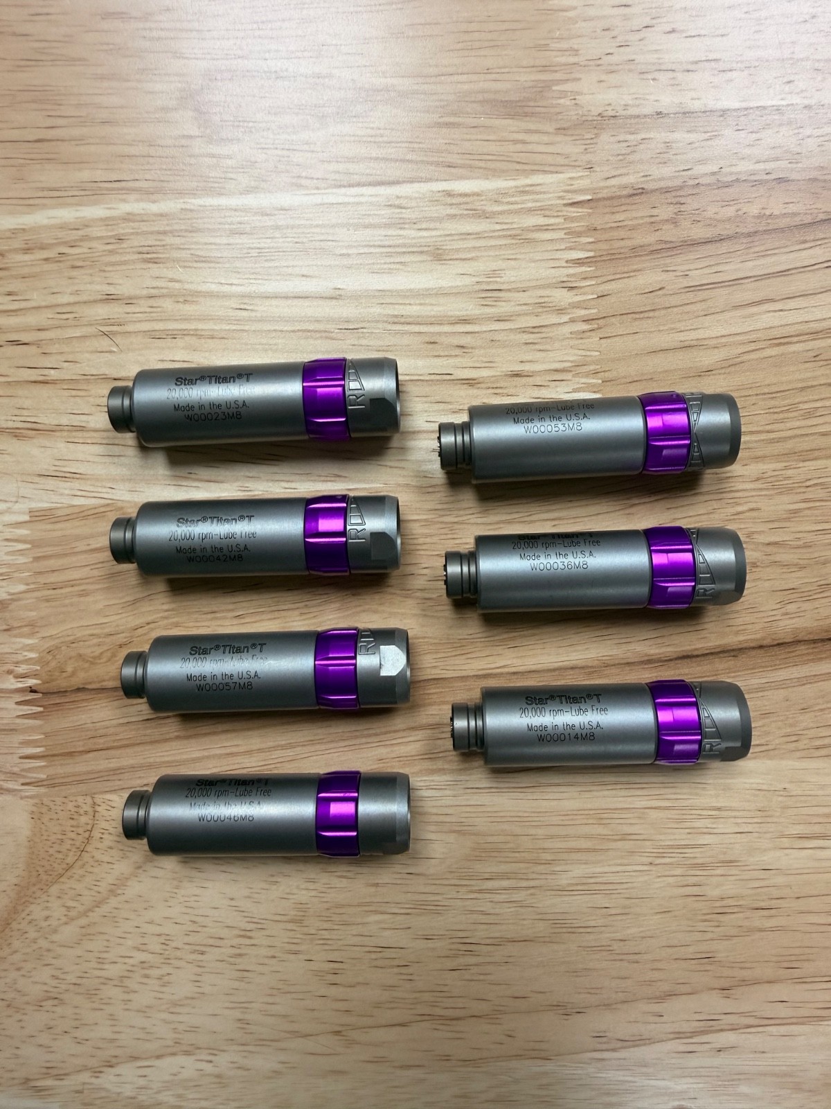 Star Titan T 20k dental handpieces. Lightly used. Tested and works!