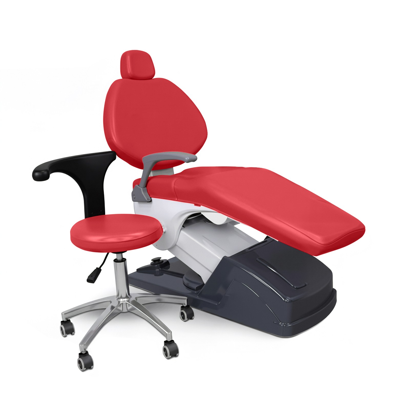 4Pcs/Set Colorful Dental Chair Seat Cover Waterproof Chair Protective Sleeves PU