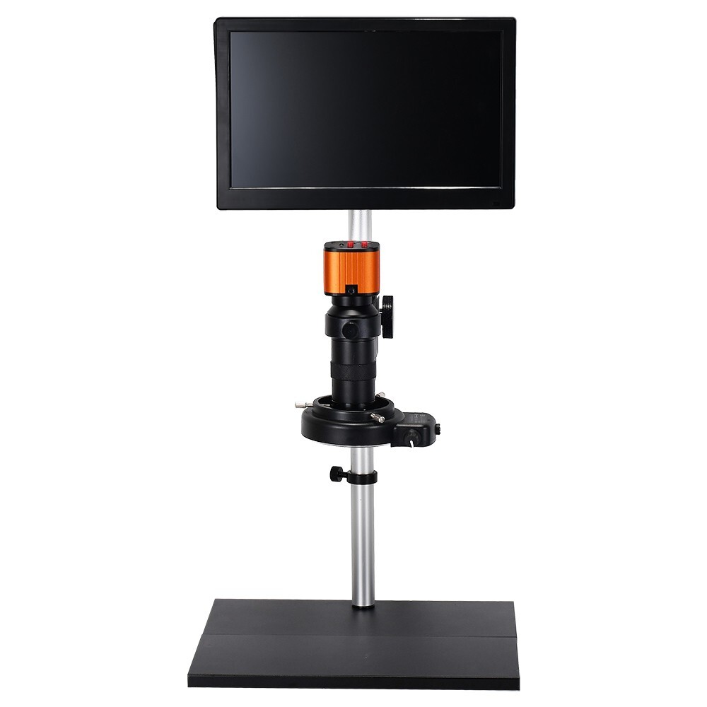 HAYEAR 24MP Microscope Camera +150X Lens +11.6″ LCD for Phone PCB Soldering ot25