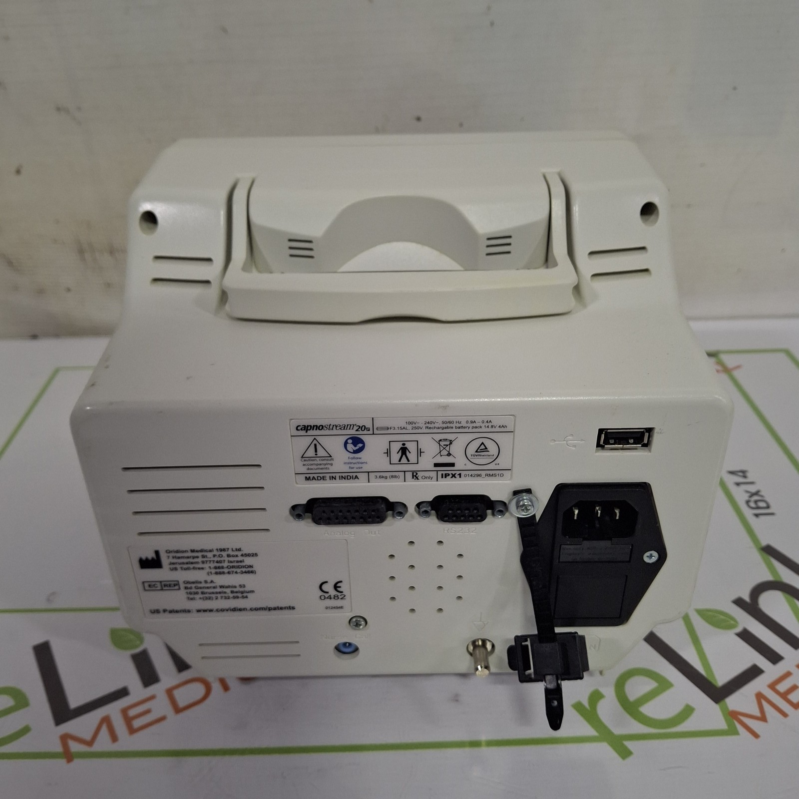 Oridion Capnostream 20P Capnography Monitor