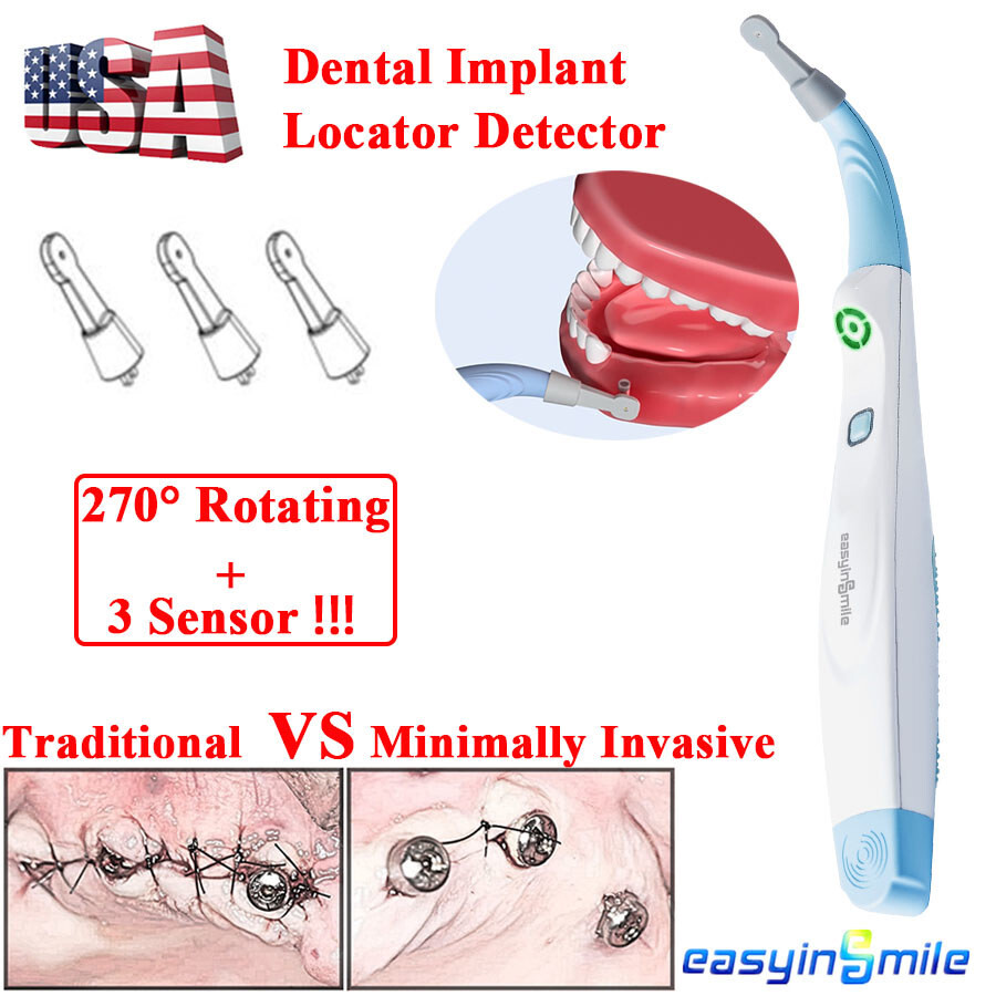 Dental Implant Locator Detector 3D Sensors Prosthesis Finder Minimally Invasive