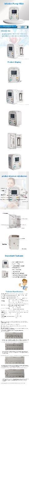 infusion pump Portable infusion pump MI22 ,Alarm Function High Flow