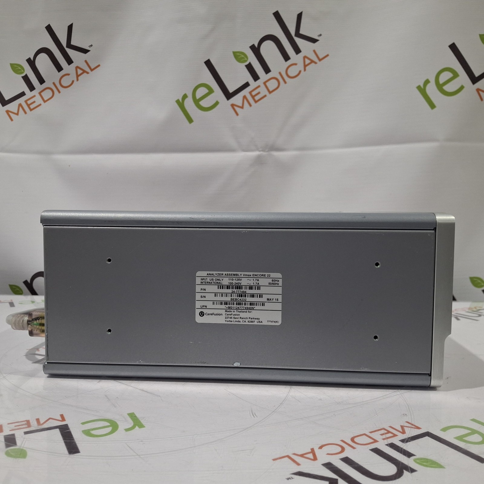 CareFusion 24-777494 Vmax Encore 22 Analyzer Assembly