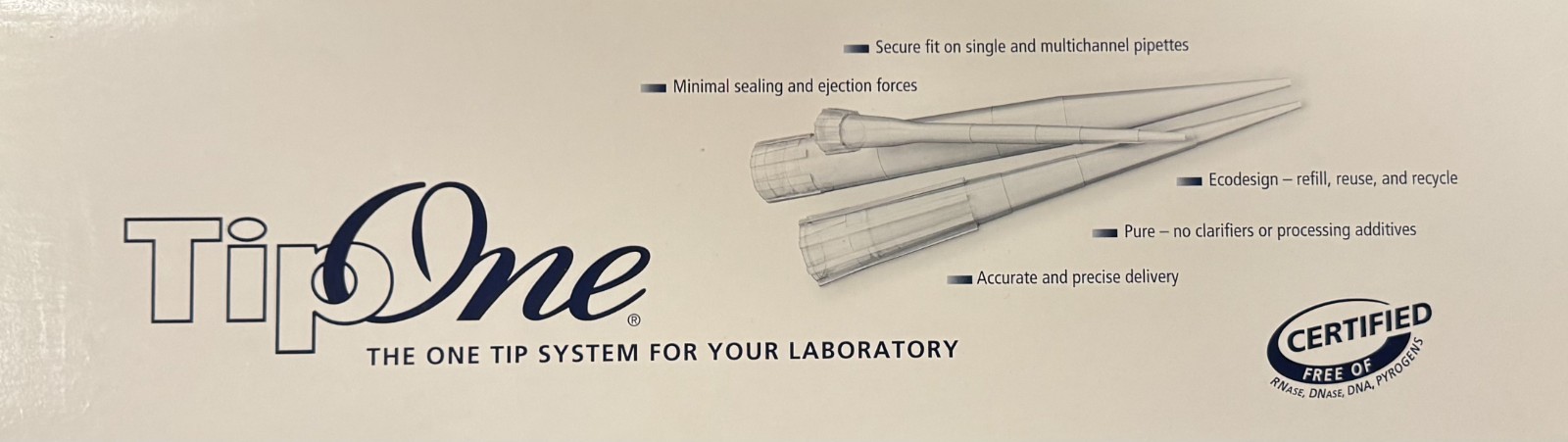 USA SCIENTIFIC TipOne 1000µL Filter Tip Racks Graduated (960/cs) 1122-1830