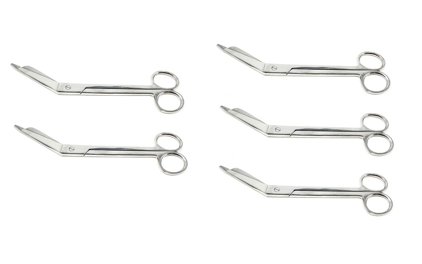 5 Lister Bandage Scissors 7.5″ Surgical Instruments Stainless Steel
