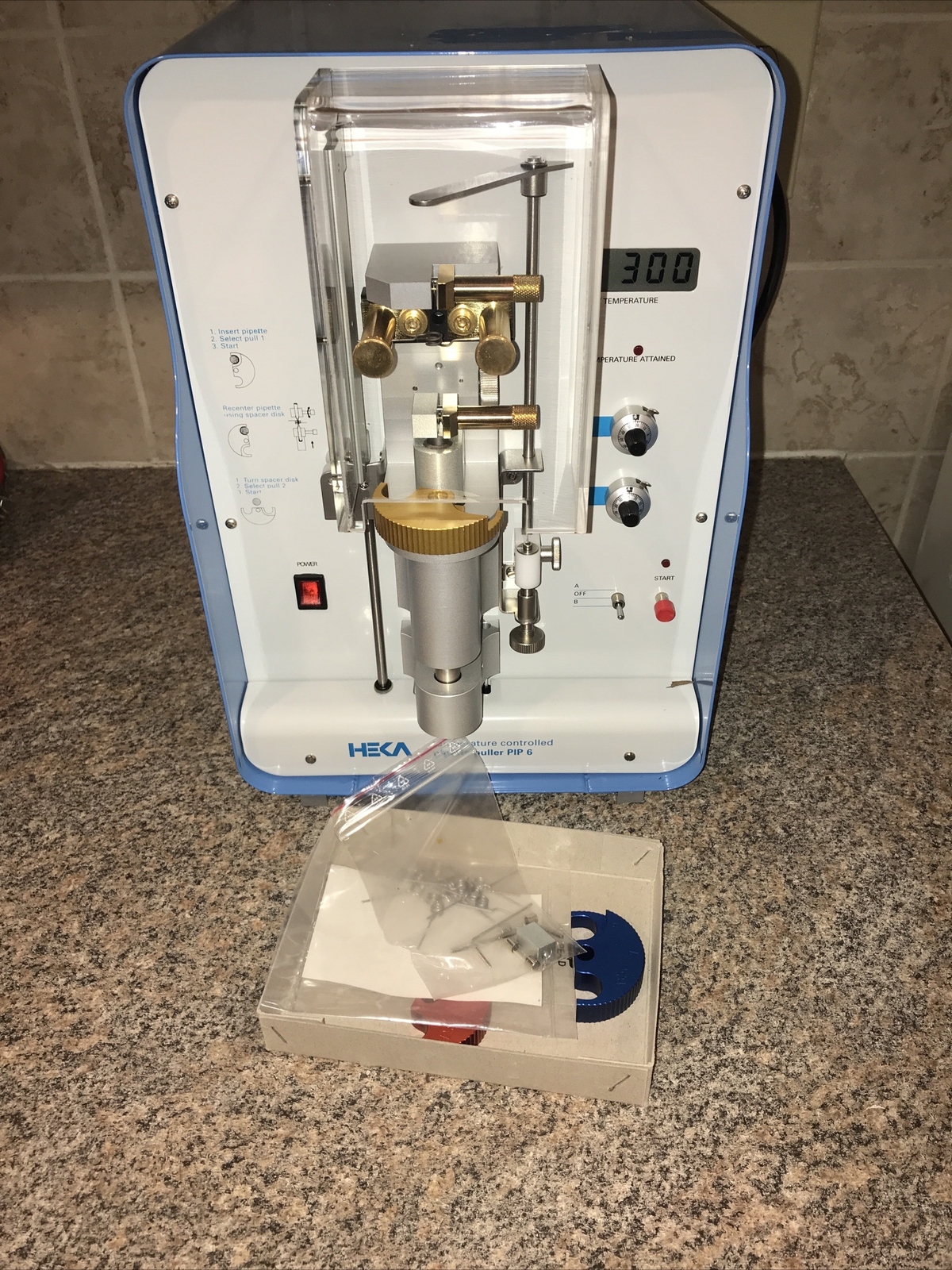 HEKA PIP 6 TEMPERATURE CONTROLLED PIPETTE PULLER