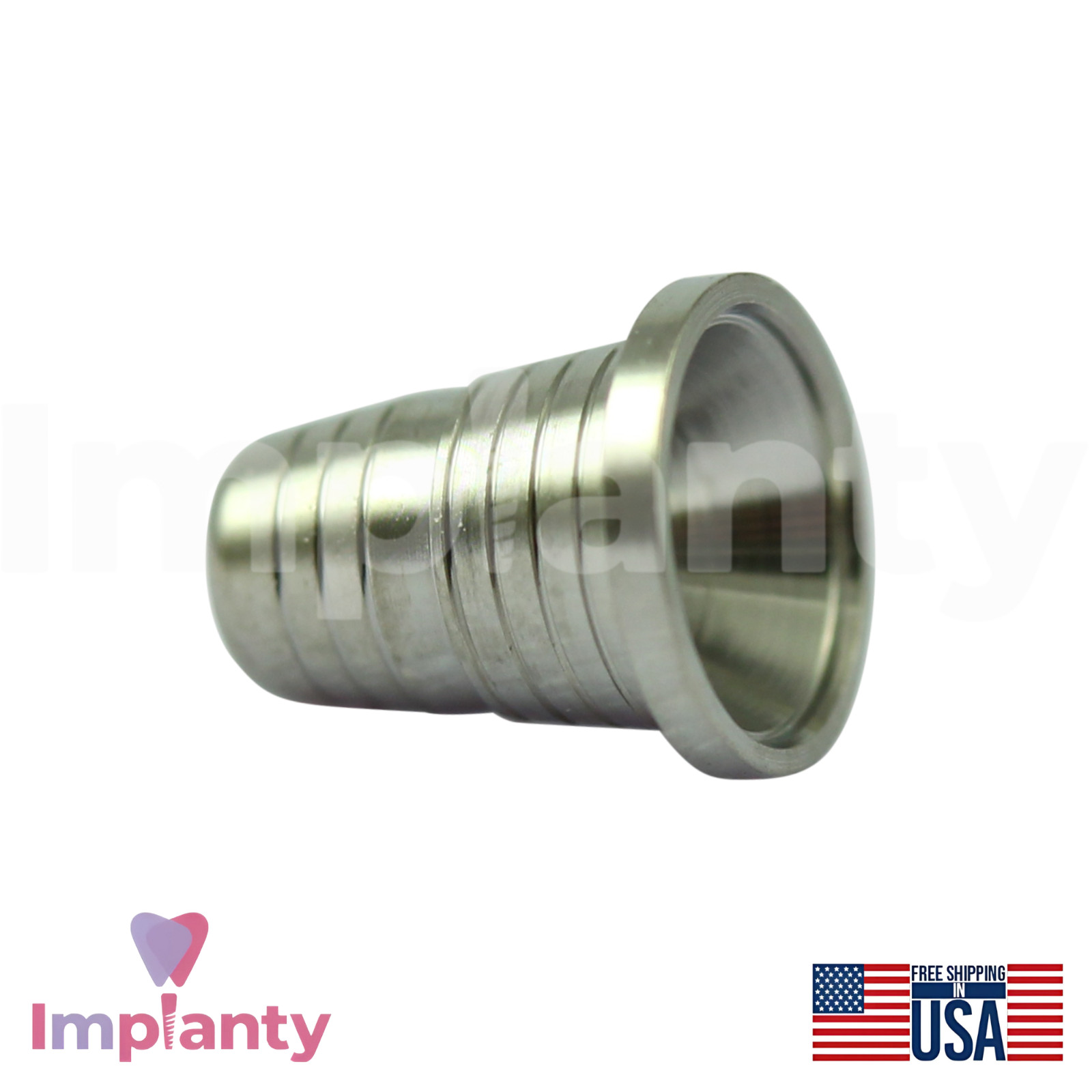 5x AB Dental Compatible Ø4.9mm Titanium Conical Sleeve For Multi Unit P64