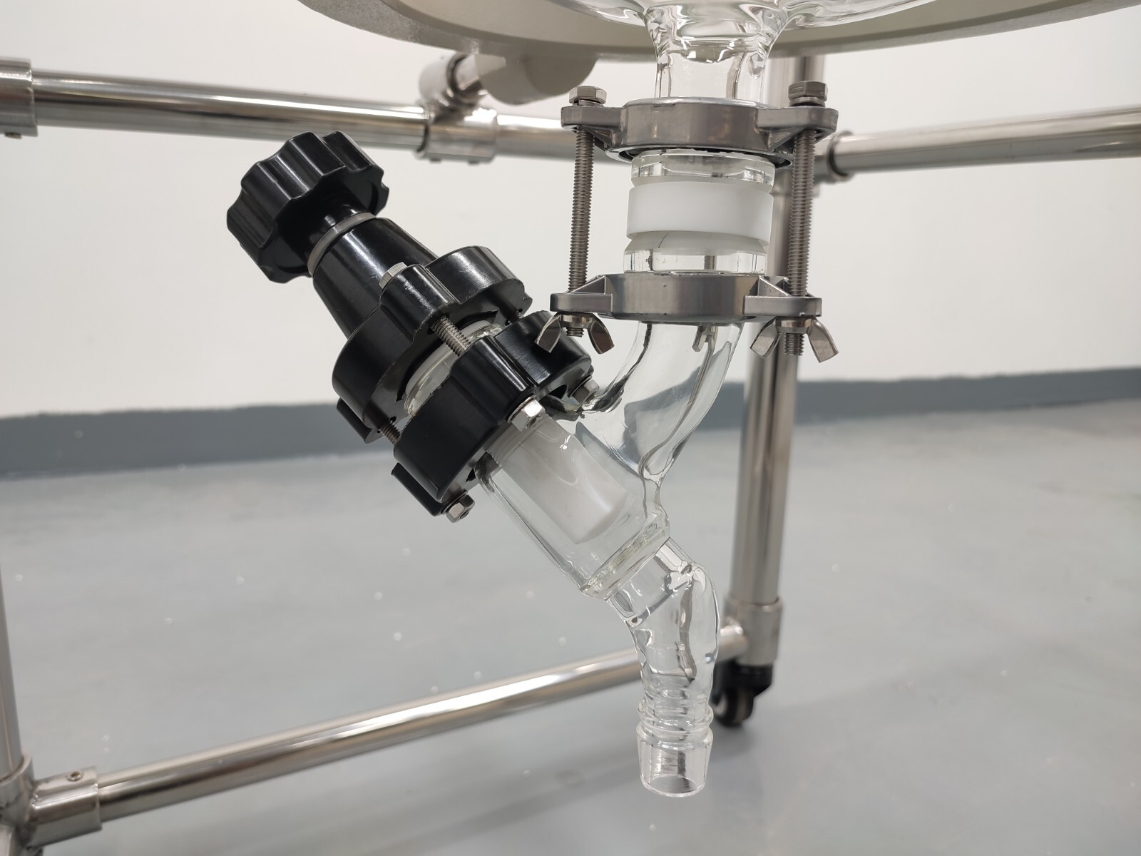 Vacuum Suction Filter Device 50L StainlessSteel Vacuum Buchner Funnel Filtration