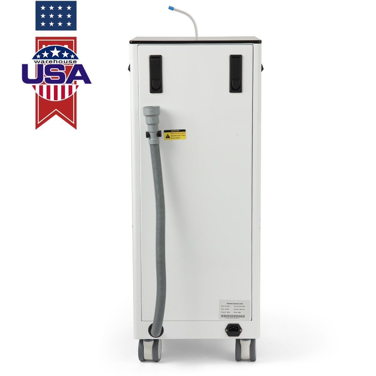 Portable Dental Mobile Suction Unit System Negative Pressure Pump High Volume