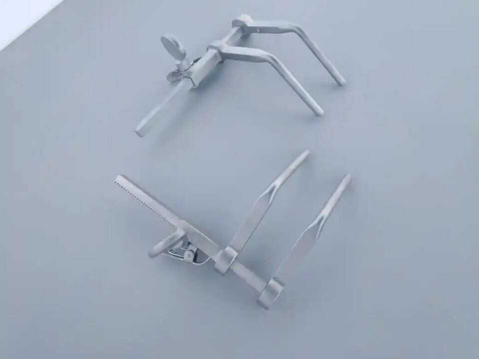 Caspar Cervical Distractor Set Right & Left With Screw Driver Spine Instrument