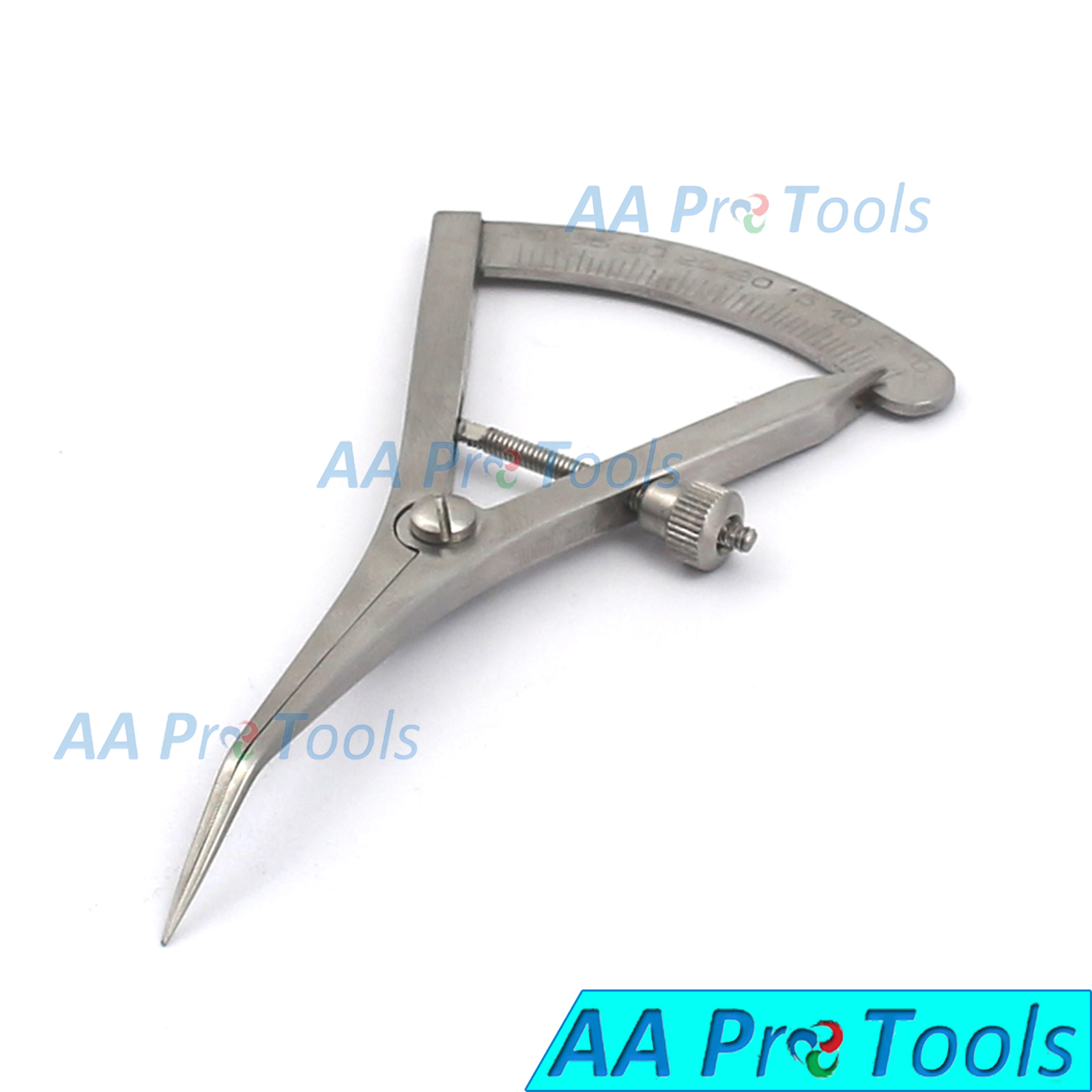 Castroviejo Caliper 0-40mm 90° Degree Angled Implant Instruments